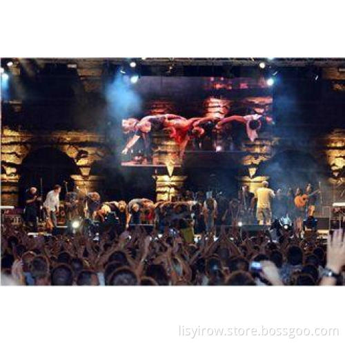 Iron / Aluminum SMD P8 indoor Full Color Led Advertising Di